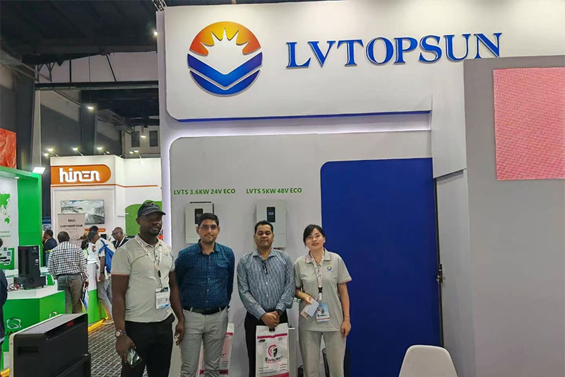 LVTOPSUN Shines at Powerelec Nigeria 2025: A Hub for New Energy Innovations