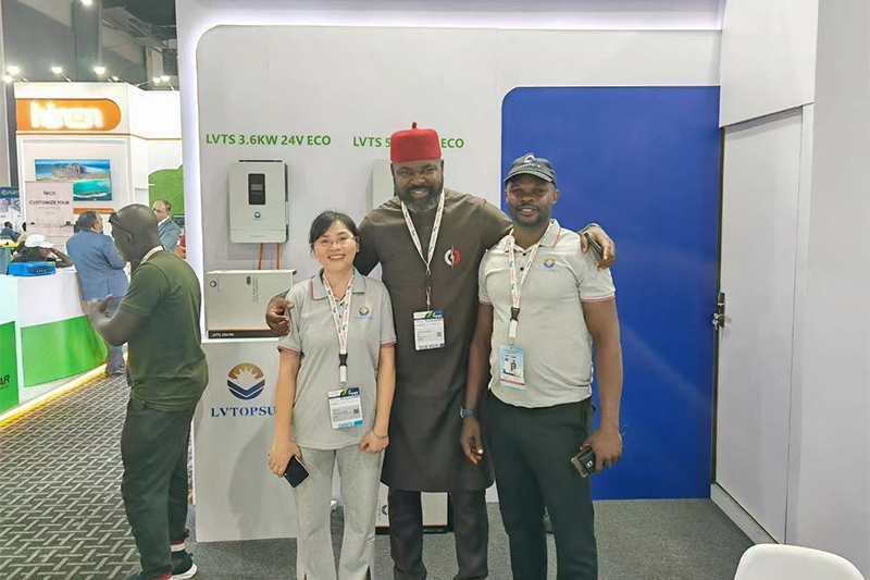 LVTOPSUN Shines at Powerelec Nigeria 2025: A Hub for New Energy Innovations